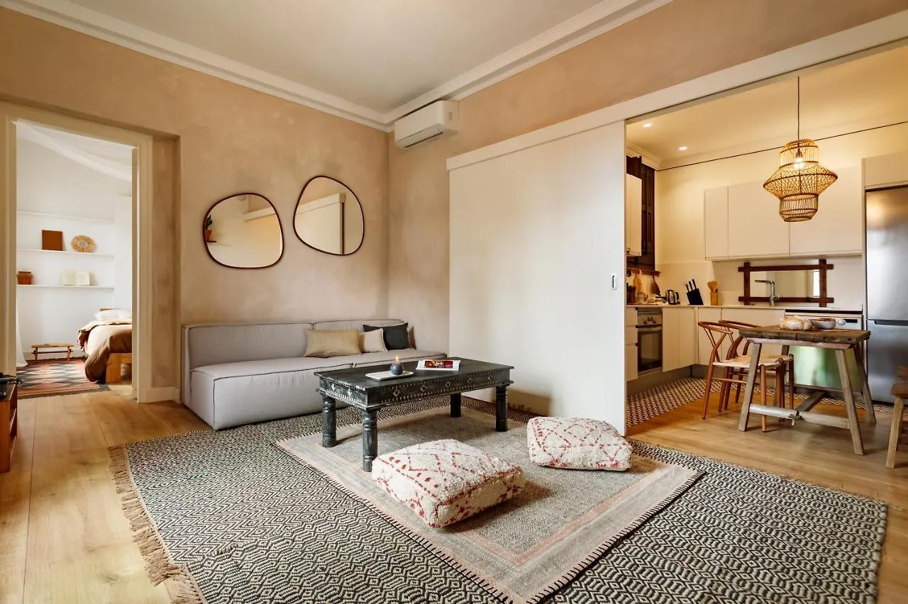 Hidalgo - Two Bedroom Apartment In Eixample 巴塞罗那